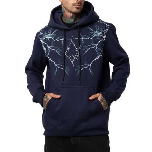 Moletom Masculino MCD Obscuridade Raios MARINHO-12513610- -1-